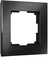 Рамка универсальная Werkel Aluminium 1-м. металл черный алюминий картинка